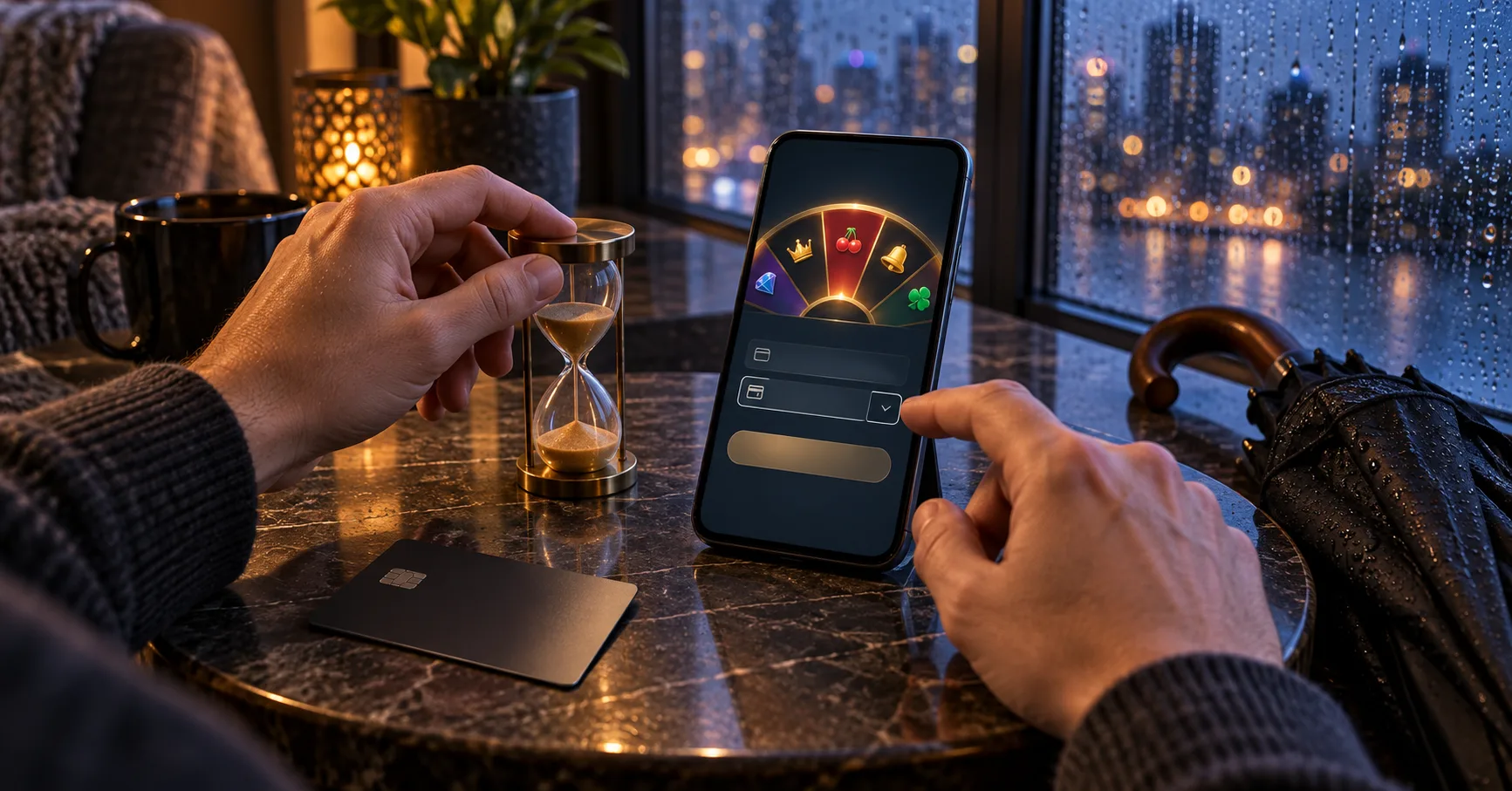 Wheel on a Shared Phone: Whose Account Is Open?