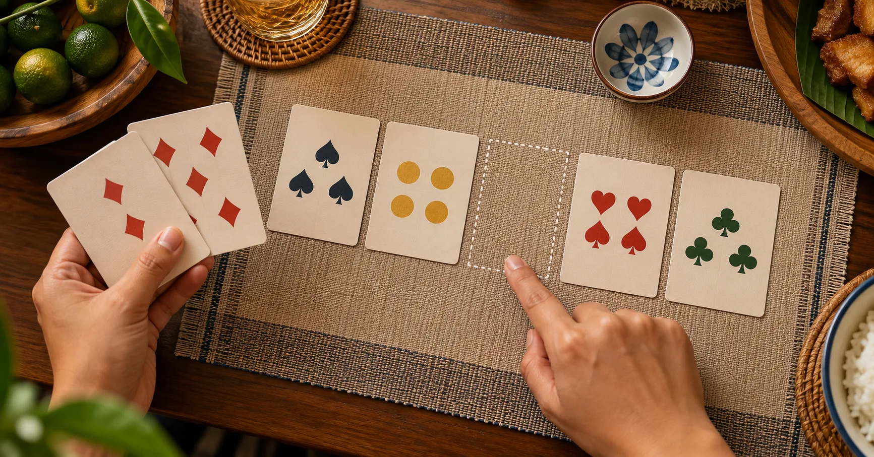 How pusoy dos combinations change the choice between card tables, slots and live games